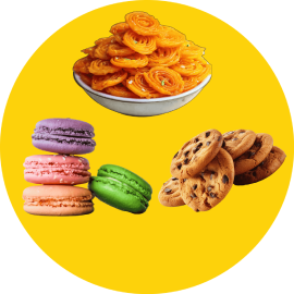 اسنک و شیرینی ها